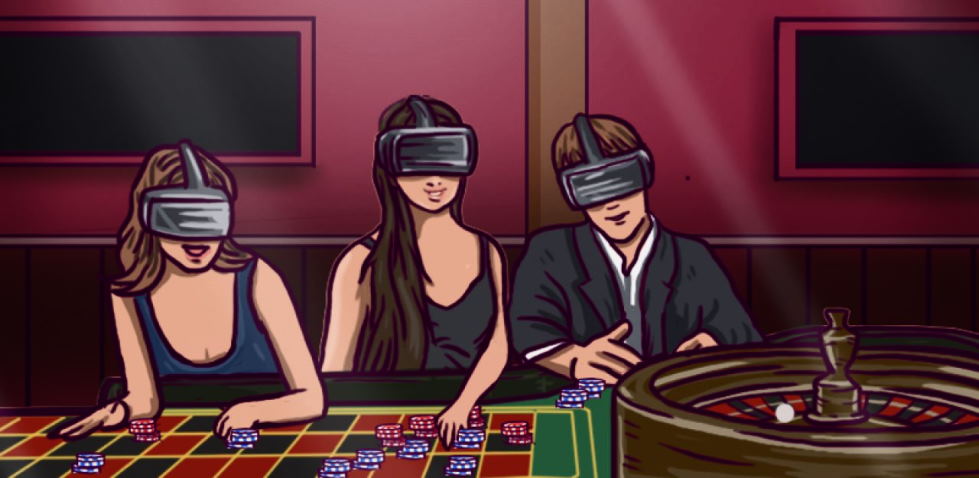VR online gambling